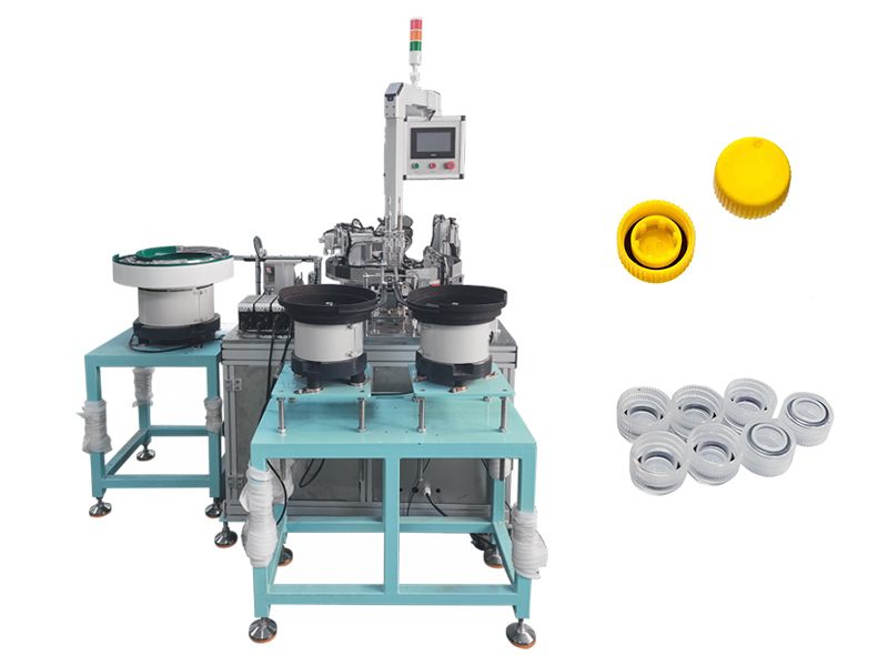 Automatic assembly machine for O-ring sealing gaskets for hardware fittings