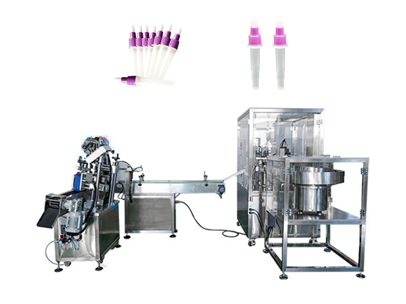 0.2-20ml specification antigen reagent tube automatic filling and capping production line