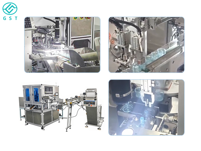 Automatic assembly machine for atomizer filters, fully automatic assembly equipment for medical consumables