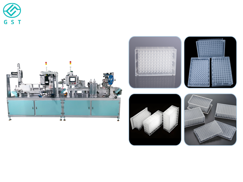 96 Deep Well Plate Automatic Filling and Labeling Machine | High-precision quantitative filling + automatic labeling integrated equipment