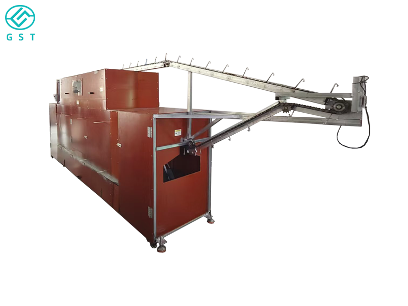 Automatic flocking production line for hangers Fully automatic flocking processing equipment for hangers