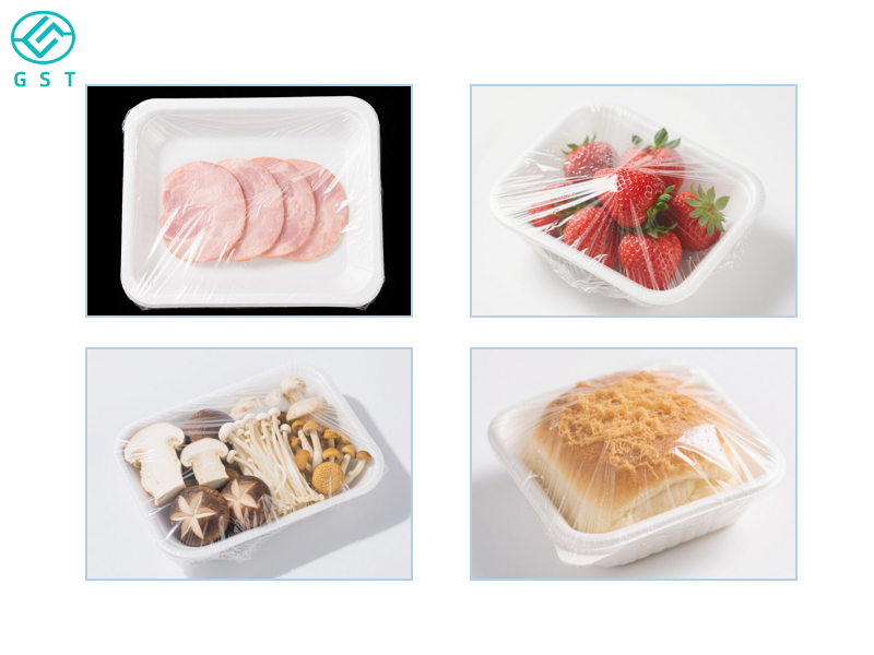 Automatic plastic wrap packaging machine is suitable for food factories/supermarket chains/e-commerce warehouses