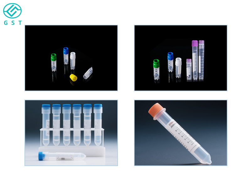 Fully automatic production line for Freezing tubes, automated feeding, silk-screen printing and capping equipment for biological consumables