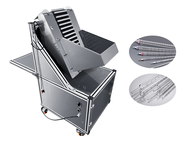 High-efficiency automatic dust removal equipment for pipettes | GST intelligent pipette production auxiliary system solution manufacturer