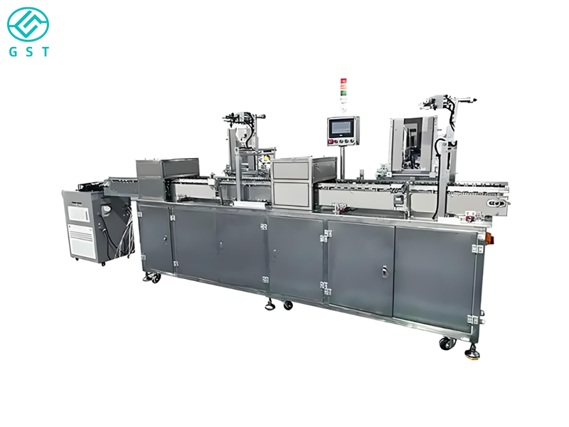 Automatic two-color screen printer for pipettes | High-precision curved screen printing production line equipment for laboratory consumables