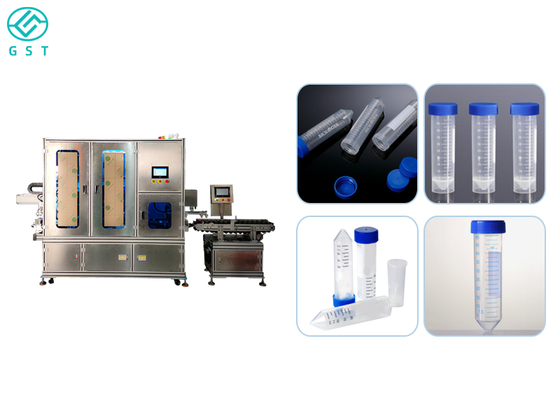 Centrifuge tube automatic capping machine | GST capping assembly equipment | Medical consumables automated capping system production line