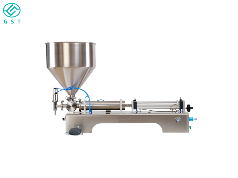 Semi-automatic paste filling machine | Stainless steel high viscosity paste filling equipment | Paste material packaging solutions