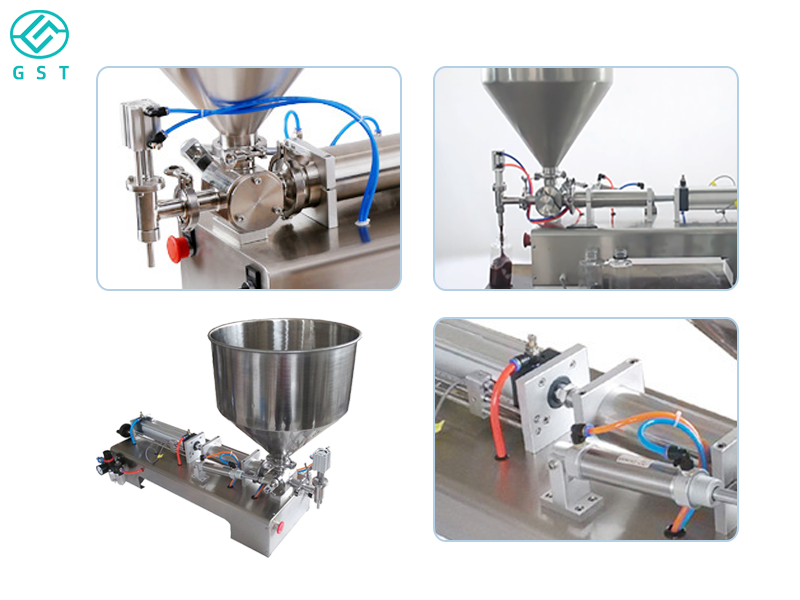 Semi-automatic paste filling machine | Stainless steel high viscosity paste filling equipment | Paste material packaging solutions