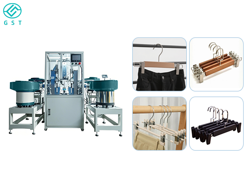 Smart Manufacturing | Automatic assembly machine for trouser hangers at 20 per minute | Industrial A