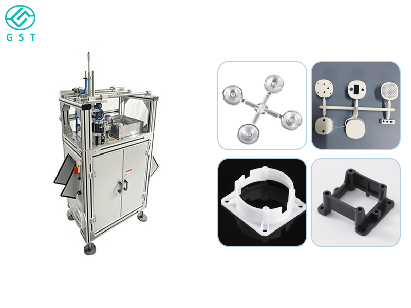 Automatic water notch cutting machine for injection molded parts | Automatic water notch removal sol