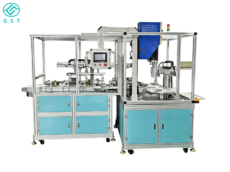 Automatic ultrasonic welding leak detection machine for culture bottles | Fully automatic sealing welding and airtightness testing equipment