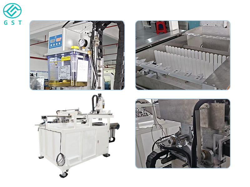 Automatic glue-spinning machine for flocked hangers | Intelligent glue-spinning system | Automated flocking production line for hangers