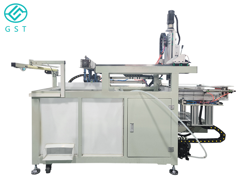 Automatic glue-spinning machine for flocked hangers | Intelligent glue-spinning system | Automated flocking production line for hangers